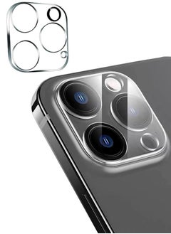 Buy Camera Lens Protector for iPhone 16 Pro 6.3-Inch and iPhone 16 Pro Max 6.9-Inch, 9H Tempered Glass, Anti-Scratch, Case Friendly, Does Not Affect Night Shots, HD Clear in UAE