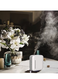 Buy Scent Air Machine for Home, Waterless Essential Oil Diffuser with Smart Cold Air Technology, Bluetooth & WiFi Aromatherapy Diffuser with Nebulizing Technology for Large Room, Spa, Office(White) in UAE