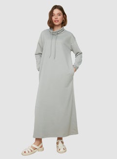 Buy High Neck Maxi Dress in UAE
