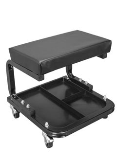 Buy Roller Seats, Rolling Creeper, Padded Rolling Workshop Stool with Tool Tray Storage, Mechanic Stool,Auto Repair Bench, Suitable for Garage, Shop in UAE