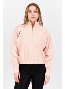 اشتري Women Sportswear Fit Long Sleeve Outdoor Sweatshirt, Pink في الامارات