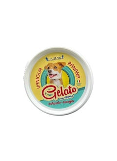 Buy Unipro Vanilla And Banana Ice Cream For Dogs 60g in UAE