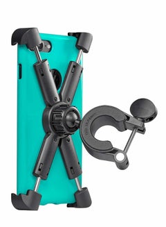 Buy Phone Mount for Motorcycle, Bicycle, Scooter, Universal Any or Handlebar, Bike Holder, ATV Tool Free Install in UAE