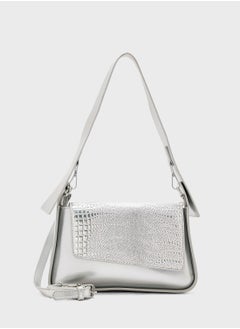 Buy Croc Detail Crossbody Bag in Saudi Arabia