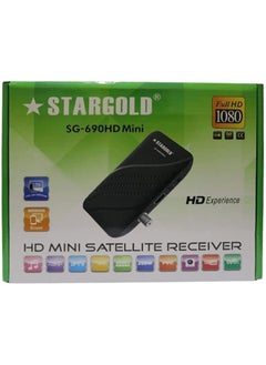 اشتري جهاز استقبال القنوات الفضائية STARGOLD SG-690HD Mini HD Mini في السعودية