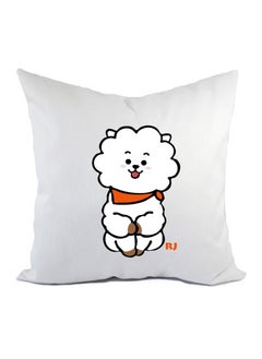 Buy Cute Rj Printed Decorative Pillow in UAE