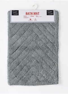 اشتري Grey Bathmat 24 X 17cm في الامارات