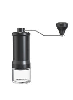 اشتري Manual Coffee Grinder Portable Coffee Bean Grinder Coarseness Adjustable Hand-ground Washable Espresso V60 Drip French Press Perfect for Home Camping Travel في السعودية