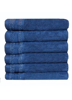 Buy Premium Towel Set 50 x 90 Pearl Puff Cotton Towel 100% Cotton in UAE