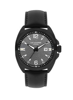 Buy Men's Analog Tonneau Shape Leather Wrist Watch LC07858.651 - 45 Mm in UAE