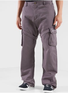 Buy Small Signature Washed Cargo Pants in UAE