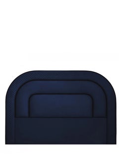 Buy H010 | Velvet headboard - Dark Blue in Saudi Arabia