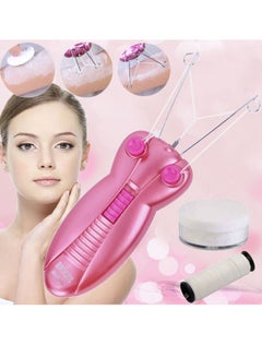 Buy Professional Cotton Facial Epilator Body Beauty Electric Hair Removal Machine for Women in UAE