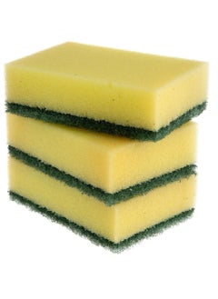 Buy Vileda 3 Pcs Tip Top Long Lasting Scourer Sponge in UAE