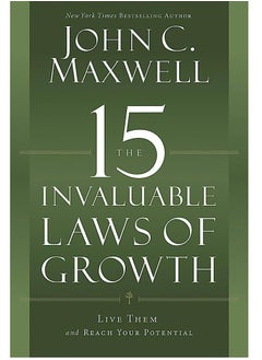 Buy The 15 Invaluable Laws of Growth  by John C. Maxwell in Egypt