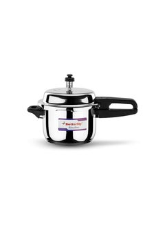 Buy Butterfly Blue Line Stainless Steel Pressure Cooker, 3 Litre in UAE