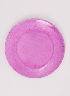 Buy Bright Designs Melamine Dinner Plate Set of 6 (D 26cm)Stoned with purple in Egypt