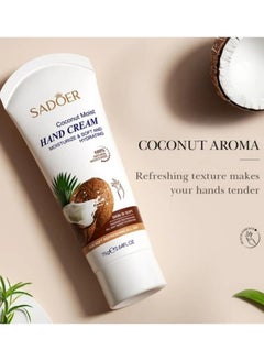 اشتري Nourishing Coconut Oil Hand Cream Hydrating Moisturizing Prevent Dryness Hand Cream 75 g في الامارات