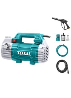 Buy Super Total Electric High-Pressure Washer 1500W - TGT11236 - 100Bar Pressure, 8m Metal Hose & Spray Gun Included| for Efficient Cleaning Cars, Home & Garden in UAE