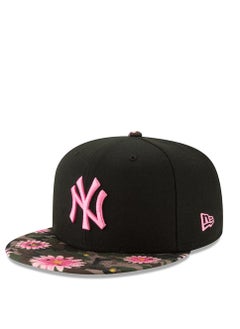 Buy NEW ERA Outdoor Leisure Baseball Cap - Fresh Youthful Vibes in Black and Pink in Saudi Arabia