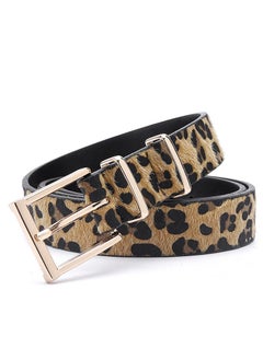 Buy New Leopard Pattern Horse Hair Belt in Saudi Arabia