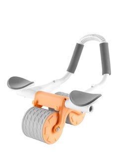 اشتري Automatic Abdominal Rebound Exercise Roller Wheel, With Elbow support Core Strength Plank Trainer Machine For Home & Gym Workout في الامارات