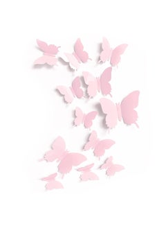 Buy Cute Pink Butterfly Wall Decor 24 Pieces S Girls Room Wall Decals Danish Pastel Aesthetic Butterflies Stickers For Nursery Decorations Baby Toddler Room Decor For Girls in UAE