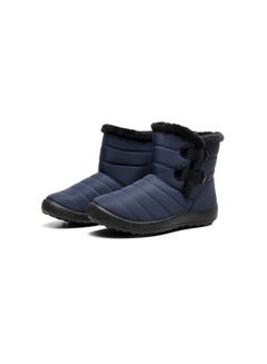 Buy Women Simple Cotton Boots Blue in UAE