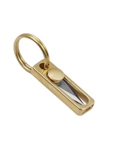Buy Mini Folding Pocket Knife Keychain, Cool Useful Gadgets, Package Opener, Ultralight Portable Tool for Everyday Carry, Knife Decoration, Gifts For Men And Women (Brass,1PCS) in UAE