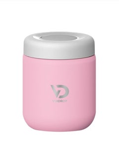 اشتري Voidrop 500ml Pink Food jar Thermo lunch box for kids Vacuum Insulated Food Jar في الامارات