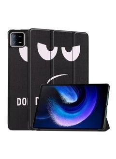 Buy Transparent Hard Shell Back Trifold Smart Cover Protective Slim Case for Xiaomi Mi Pad 6 /Pad 6 Pro Big Eye in Saudi Arabia