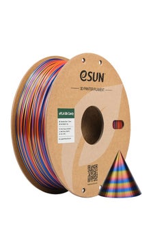 Buy eSUN Silk Candy PLA Filament 1.75mm, Silky Multicolored 3D Printer Filament PLA, Gradient Changing 1KG Spool (2.2 LBS) for 3D Printers,Red Gold Blue in UAE