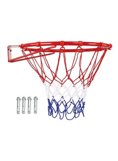 Buy Wall-mounted Basket Ball Hoop Hanging Net Ring Basketball Rim Goal Hoop Indoor Outdoor Hanging-45cm in UAE