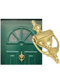 اشتري Brass Door Knocker 6 Inch Georgeon Small For Front Door Front Door Furniture With A Classic Period Design Perfect For Alerting You Of Visitors To Your Home 3203 في الامارات