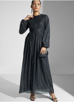 Buy Shimmer A-Line Dress in Saudi Arabia