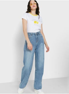 Buy Classic Mom Jeans in UAE