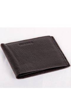 Buy Genuine Leather Hand-Crafted Wallet For Men, Bifold Leather Wallet, Brown in UAE