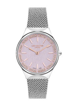 اشتري LEE COOPER Women's Analog Pink Dial Watch - LC07862.390 في الامارات