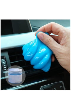 اشتري Universal Cleaning Gel, Car Cleaning Kit Universal Detailing Automotive Dust Car Crevice Cleaner Auto Air Vent Interior Detail Removal Putty Cleaning Keyboard Cleaner for Car Vents, PC في الامارات