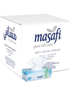 Buy MASAFI WHOLESALE CARTON BOX SET OF 6 - 30 UNITS FACIAL TISSUE in UAE