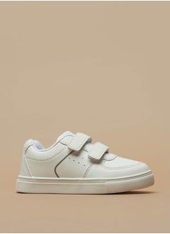 اشتري Boys Solid Sneakers with Hook and Loop Closure في السعودية