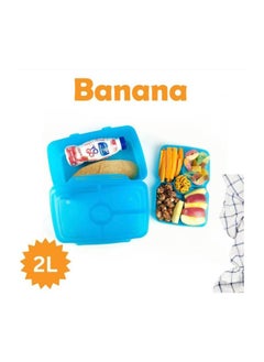 Buy 2L Banana Split Lunch Box - Suitable for Schools in Egypt