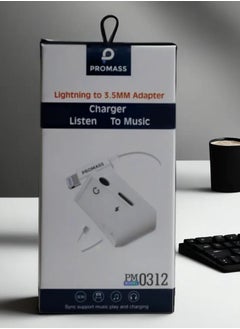 Buy Lightning to 3.5mm Audio Adapter Seamlessly Connect and Enjoy High Quality Audio in Saudi Arabia