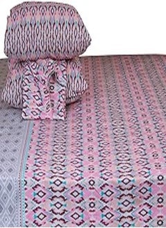 Buy Family Bed 165 stick Bed sheet Cotton 4 pieces size 180 x 200 cm in Egypt