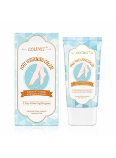 Buy Foot Whitening Cream Professional Effective Moisturizing Non Sticky Easy to Absorb Intensive Treatment to Lighten and Even Unevenly Pigmented Feet and Soften Feet 60ml in Saudi Arabia
