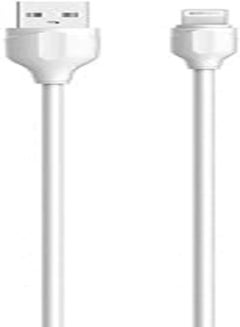 Buy LDNIO LS371 Lightning 2.1A Fast charging Data Cable 1M Length - White in Egypt