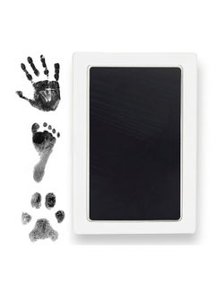 Buy Large Clean Touch Ink Pad For Baby Handprints And Footprints, Inkless Infant Hand & Foot Stamp, Safe For Babies, Does Not Touch Skin - Perfect Family Memory Or Gift (Black) in UAE