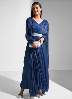 اشتري Lace Detail Belted Dress في الامارات