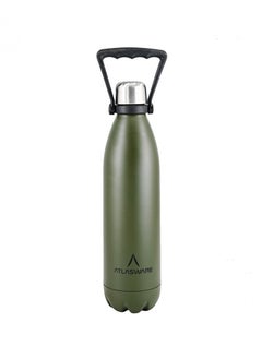 Buy | 52 hrs. Flask Cold | India | 750 ml | Army Color in Saudi Arabia