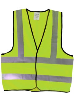 Buy High Visibility Reflective Safety Vest For Men And Women With Velcro Closure For Easy To Wear in UAE